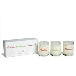 JOYA Studios Mistletoe Reindeer Moss Cinnamon roll Scented Candle  3pack